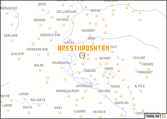 map of Bresti i Poshtëm