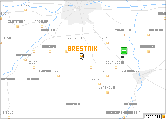 map of Brestnik