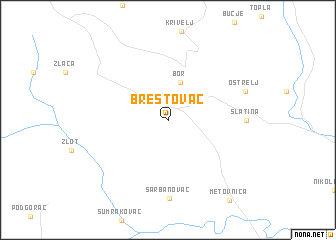 map of Brestovac