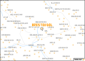 map of Brestov Dol