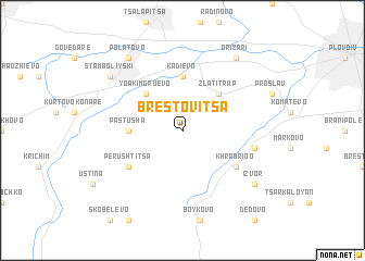 map of Brestovitsa