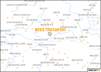 map of Brest Pokupski