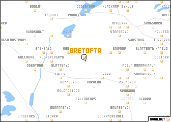 map of Bretofta