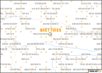 map of Brettwies