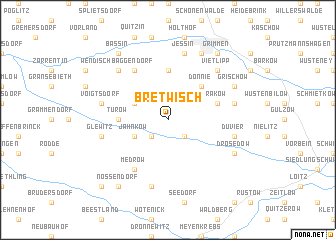 map of Bretwisch