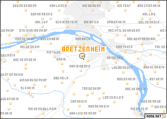 map of Bretzenheim