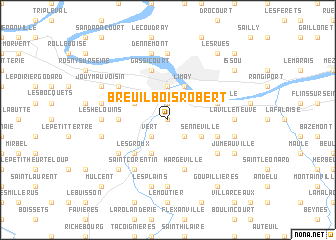 map of Breuil-Bois-Robert