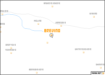 map of Brevino