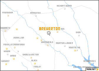 map of Brewerton