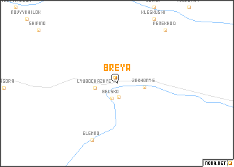 map of Breya