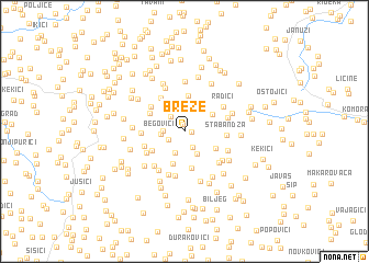 map of Breze