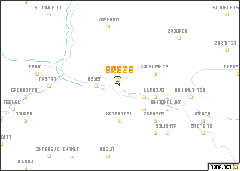 map of Breze