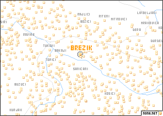 map of Brezik