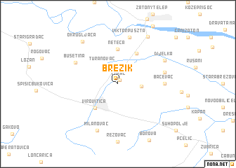 map of Brezik