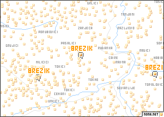 map of Brezik