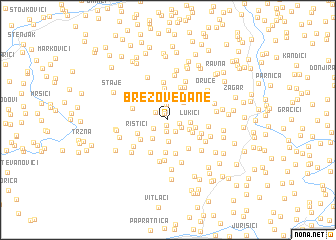 map of Brezove Dane