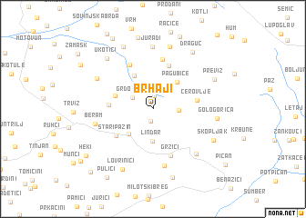 map of Brhaji