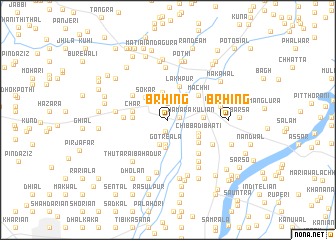 map of Brhing