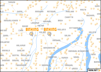 map of Brhing