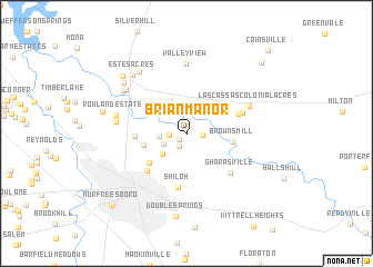 map of Brian Manor