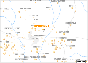 map of Briarpatch