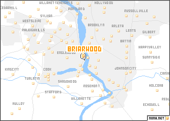 map of Briarwood