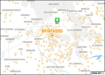 map of Briarwood