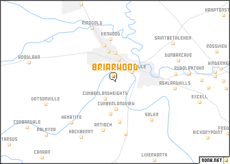 map of Briarwood