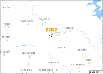 map of Briar