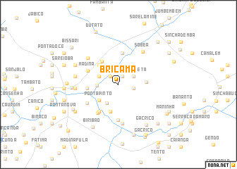 map of Bricama