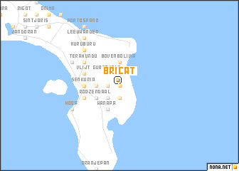 map of Bricat