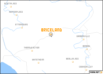 map of Briceland