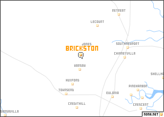 map of Brickston