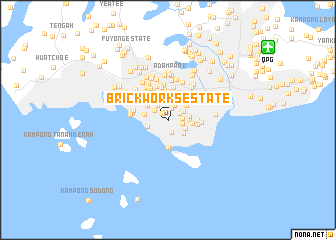 map of Brickworks Estate