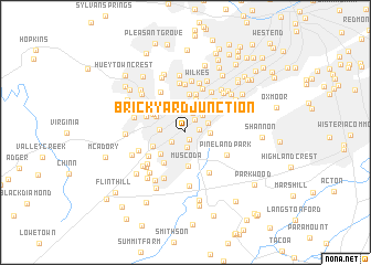 map of Brickyard Junction