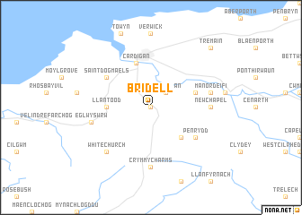 map of Bridell