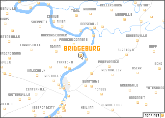 map of Bridgeburg