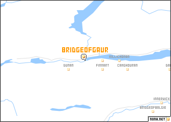 map of Bridge of Gaur