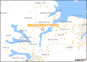 map of Bridge Point Farms