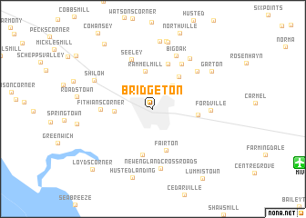 map of Bridgeton