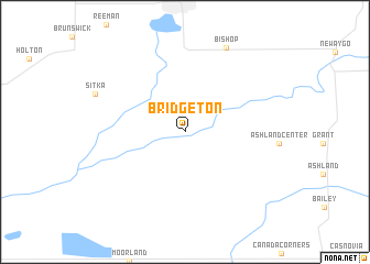 map of Bridgeton