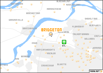 map of Bridgeton