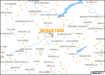 map of Bridgetown