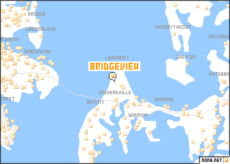 map of Bridge View