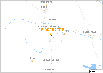 map of Bridgewater
