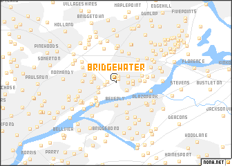 map of Bridgewater