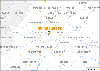 map of Bridgewater