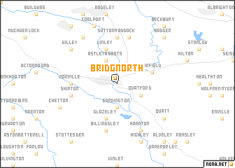 map of Bridgnorth