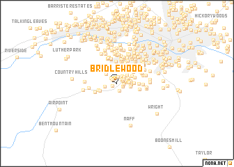 map of Bridlewood