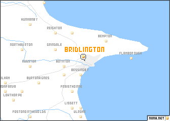 map of Bridlington